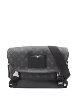 Louis Vuitton Pre-Owned: Чёрная сумка 