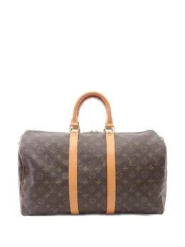Louis Vuitton Pre-Owned: Коричневая сумка 