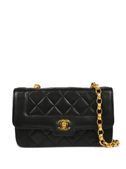 CHANEL Pre-Owned: Чёрная сумка 