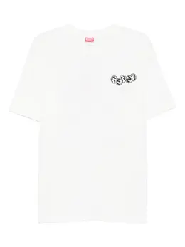 Kenzo: Футболка с принтом 