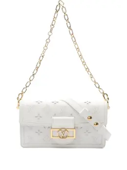 Louis Vuitton Pre-Owned: Белая сумка 