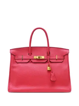 Hermès Pre-Owned: Розовая сумка-шоппер 