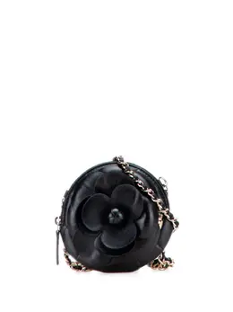 CHANEL Pre-Owned: Чёрный клатч 
