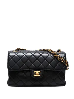 CHANEL Pre-Owned: Чёрная сумка 