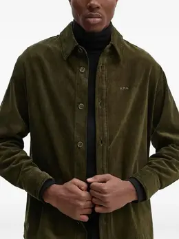 A.P.C.: Зелёная рубашка 