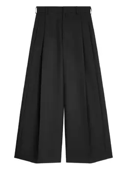 DRIES VAN NOTEN: Чёрные брюки 