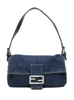 Fendi Pre-Owned: Синяя сумка 
