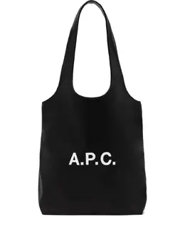 A.P.C.: Чёрная сумка-шоппер 