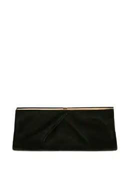DRIES VAN NOTEN: Зелёный клатч 