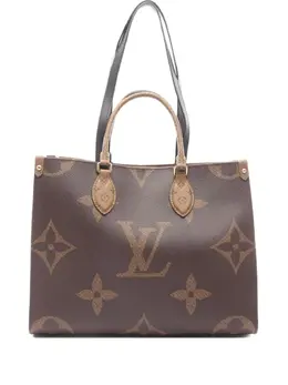 Louis Vuitton Pre-Owned: Коричневая сумка-шоппер 