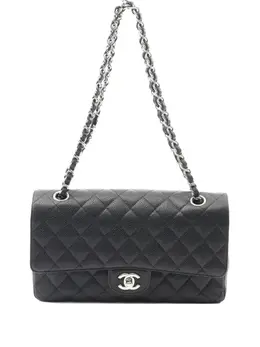 CHANEL Pre-Owned: Чёрная сумка 