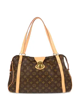 Louis Vuitton Pre-Owned: Коричневая сумка 