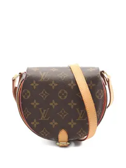 Louis Vuitton Pre-Owned: Коричневая сумка через плечо 