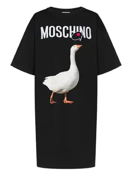 Moschino: Футболка с принтом 