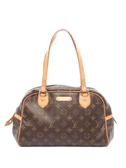 Louis Vuitton Pre-Owned: Коричневая сумка 