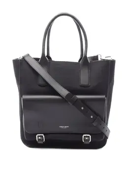 Giorgio Armani Pre-Owned: Чёрная сумка-шоппер 