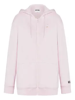 Moschino: Розовая толстовка 