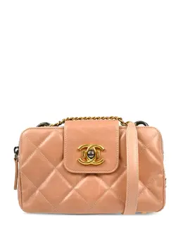 CHANEL Pre-Owned: Бежевая сумка 