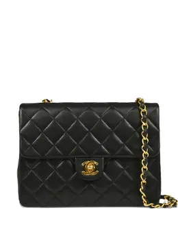 CHANEL Pre-Owned: Чёрная сумка 