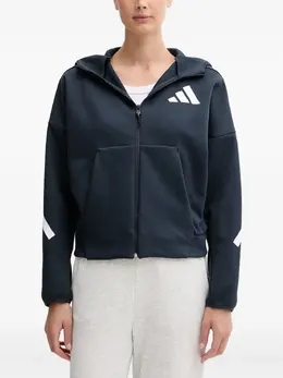 adidas: Синяя толстовка 