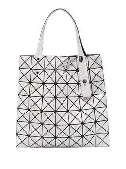 Bao Bao Issey Miyake: Светлая сумка-шоппер 