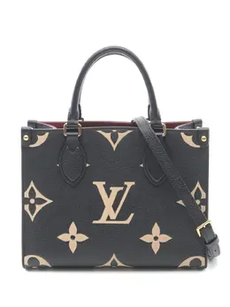Louis Vuitton Pre-Owned: Чёрная сумка 