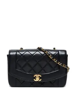 CHANEL Pre-Owned: Чёрная сумка 