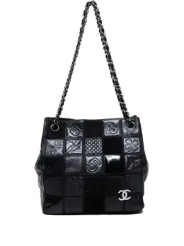 CHANEL Pre-Owned: Чёрная сумка 