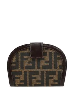 Fendi Pre-Owned: Коричневый кошелёк 