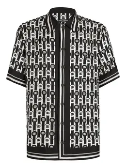 Dolce & Gabbana: Рубашка с принтом 
