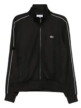 Lacoste: Чёрная куртка 