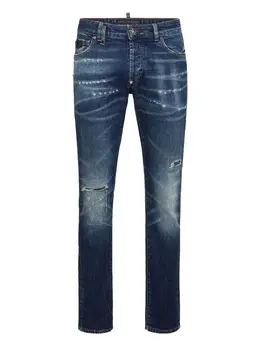 Philipp Plein: Рваные джинсы 
