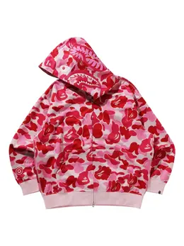 A BATHING APE®: Розовая толстовка 
