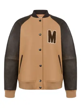 Moschino: Коричневая куртка 
