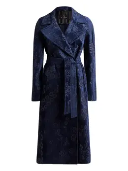 ETRO: Жаккардовое пальто 