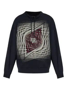 Emporio Armani: Голубой свитшот 