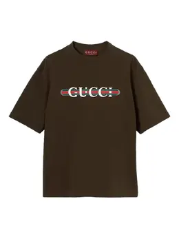 Gucci: Футболка в полоску 