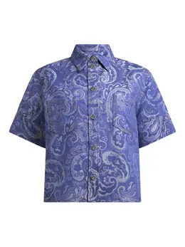 ETRO: Жаккардовая рубашка 
