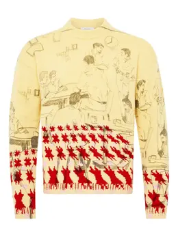 JW Anderson: Жёлтый свитер 