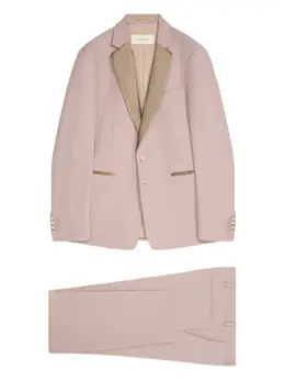 DRIES VAN NOTEN: Атласный костюм 