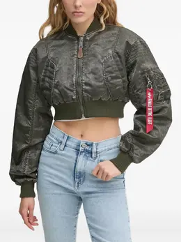 Alpha Industries: Зелёная куртка 