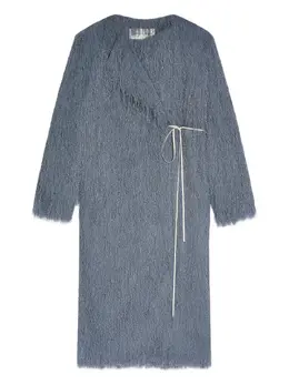 DRIES VAN NOTEN: Пальто с запахом 