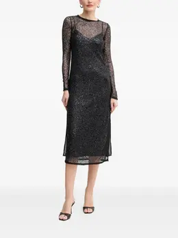 PINKO: Платье с блёстками 
