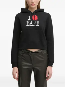 A BATHING APE®: Чёрная толстовка 