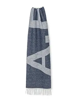 A.P.C.: Голубой шарф 