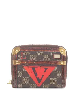 Louis Vuitton Pre-Owned: Коричневый кошелёк 