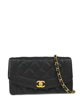 CHANEL Pre-Owned: Чёрная сумка 