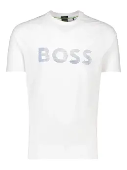BOSS: Футболка с принтом 