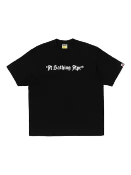 A BATHING APE®: Хлопковая футболка 