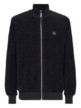 Philipp Plein: Синяя куртка  Hexagon